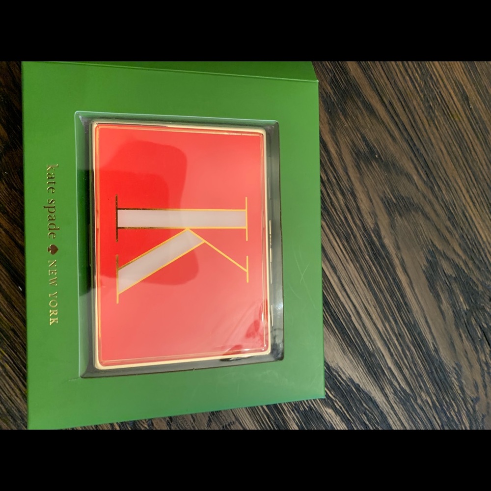 Kate Spade metal ID holder